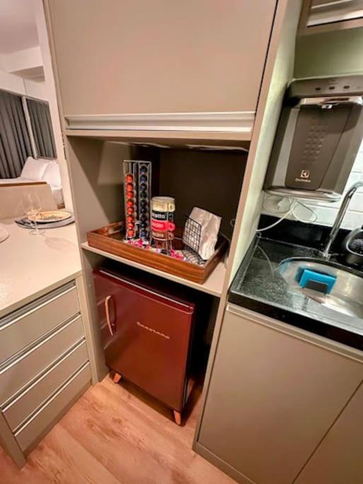Appartement Studio Com Vista Incrivel 22º Andar à São Paulo Extérieur photo