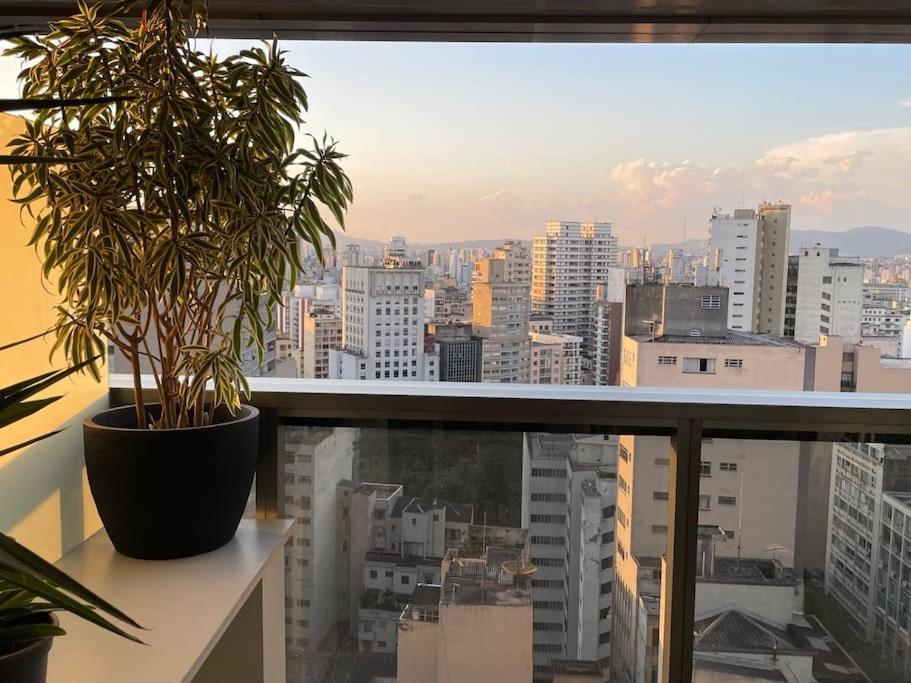 Appartement Studio Com Vista Incrivel 22º Andar à São Paulo Extérieur photo