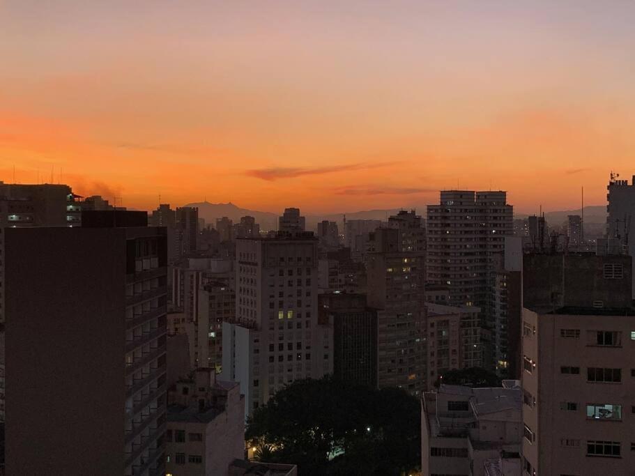 Appartement Studio Com Vista Incrivel 22º Andar à São Paulo Extérieur photo